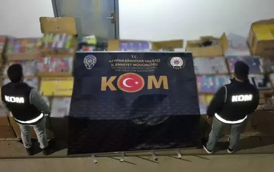 Afyonkarahisar'da Kaçakçılık Operasyonu