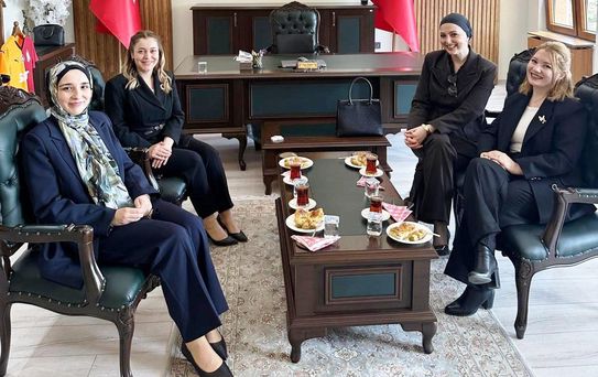 Kaymakam Yılmaz'a Yargı Mensuplarından Ziyaret