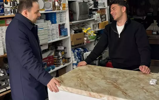 Kaan Koç'tan Esnaf Ziyareti