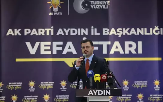 AK Parti Genel Sekreteri İnan, Aydın'da 'vefa iftarı' programında konuştu Açıklaması