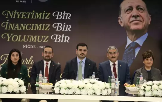 AK Parti Genel Sekreteri İnan, Niğde'de 'vefa iftarı' programında konuştu Açıklaması