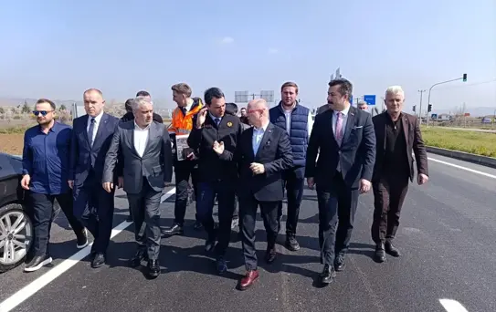 Yenişehir'deki Yol Çalışmaları İncelendi