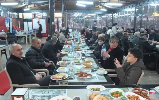 Keban'da İftar Programı