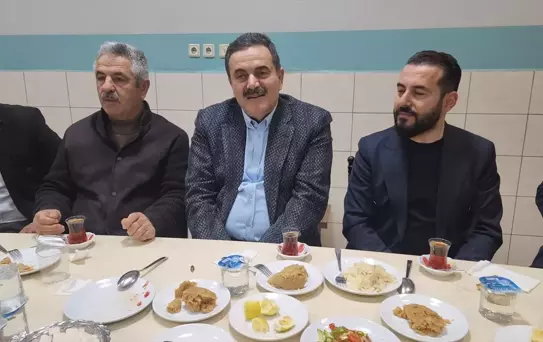 Haluk İpek'ten Madencilere İftar Ziyareti