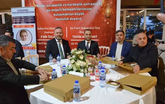 Şabanözü'nde İftar Programı Düzenlendi