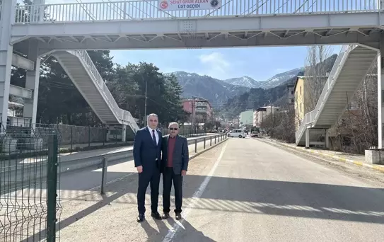 Akıncılar'da üst geçide şehit Onur Alkan'ın adı verildi