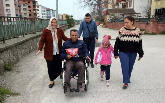 Felçli Ahmet'e Akülü Sandalye