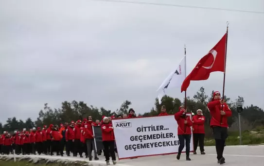 AKUT'tan Çanakkale Zaferi Yürüyüşü