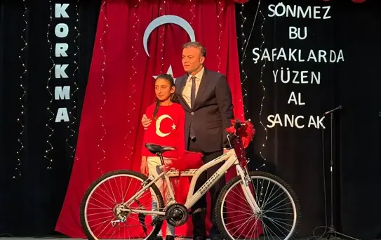 Çorum Alaca'da İstiklal Marşı Programı