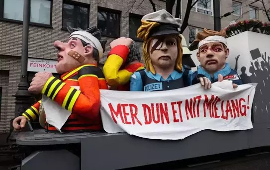 Almanya'da Karnaval Coşkusu