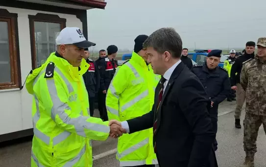 Merzifon'da Trafik Denetimlerine Ağırlık Verildi