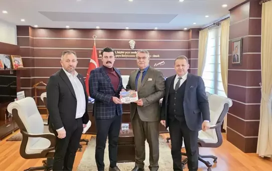 Amasya Dernekler Federasyonu Kaymakamı Ziyarette Bulundu