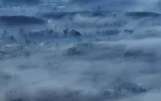 Düzce Otoyolu'nda Sis Etkili