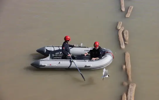 Antalya'da Misina Dolanan Martı Kurtarıldı