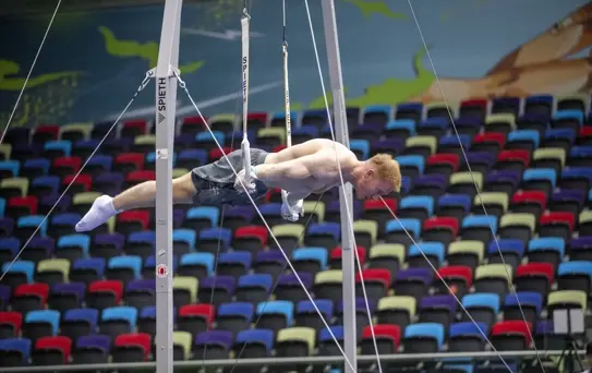 Artistik Cimnastik Takımından Podyum Antrenmanı