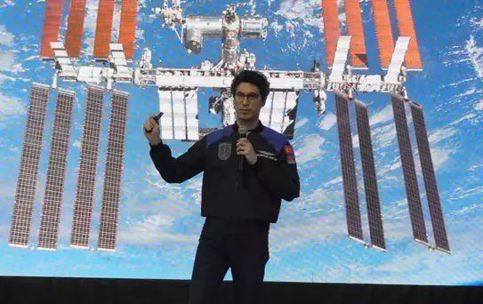 İkinci Astronot Gençlerle Buluştu