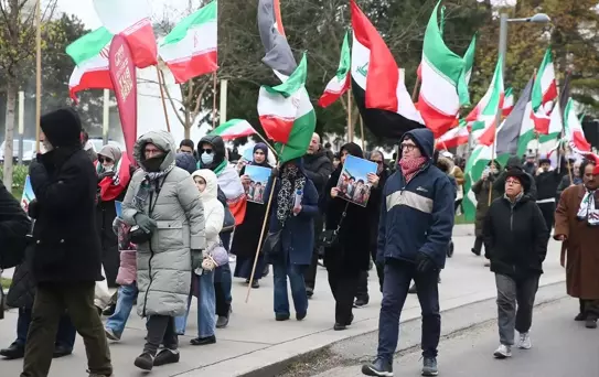 Viyana'da ABD ve İsrail Saldırıları Protesto Edildi