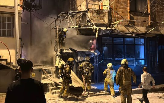 Bahçelievler'de depo yangını