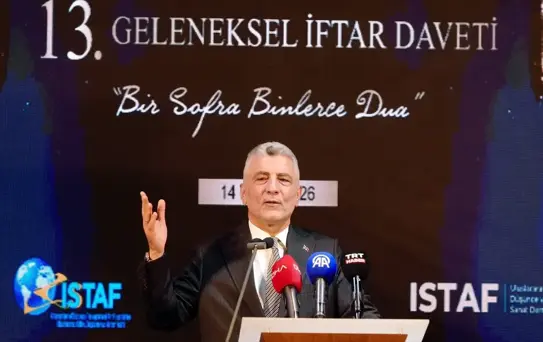 Bakan Bolat, İSTAF 13. Geleneksel İftar Programı'nda konuştu Açıklaması