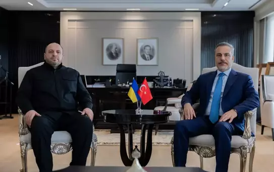 Hakan Fidan, Rüstem Umerov ile Görüştü