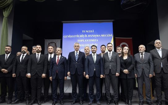 Bakan Memişoğlu, AK Parti Tunceli Genişletilmiş İl Danışma Meclisi Toplantısı'nda konuştu Açıklaması
