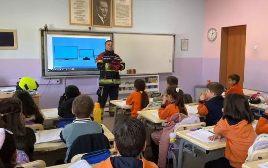 Sındırgı'da Deprem Tatbikatı