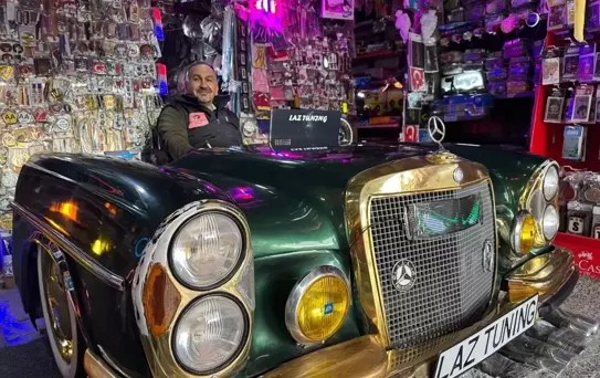 Modifiye Ustası Oskay'dan Unutulmaz Çalışma Masası