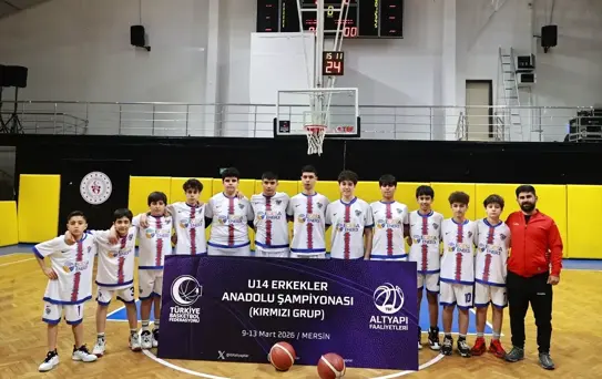 14 Yaş Altı Basketbol Şampiyonası Mersin'de Başladı