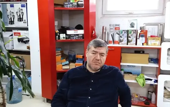 İneklerin Mağazaya Girişi Kamerada