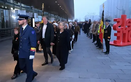 Belçika'da 2016 Terör Saldırıları Anıldı