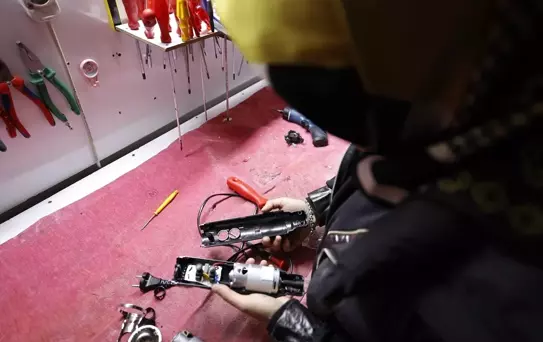 Aslı Badem Çala: Kadın Beyaz Eşya Tamircisi