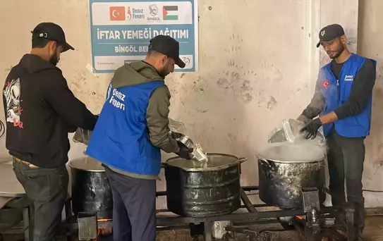 Bingöl, Gazze'de İftara Destek