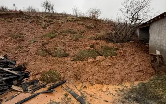 Bingöl'de Heyelan Tehlikesi