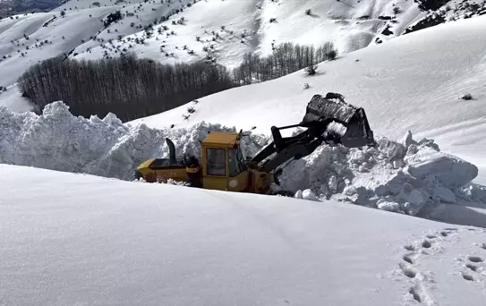 Bitlis'te Karla Mücadele Çalışmaları Devam Ediyor