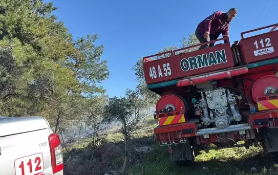 Bodrum'da Yangın Kontrol Altına Alındı