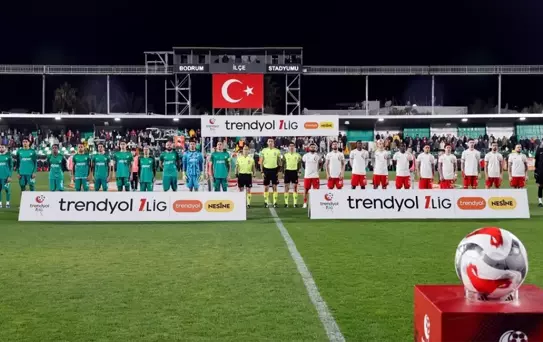 Bodrum FK, Boluspor'u 2-0 Geçti
