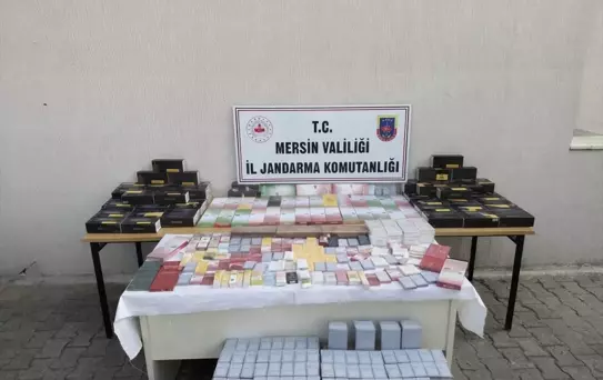 Mersin'de 15 Bin Kaçak Makaron Ele Geçirildi