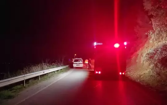 Mudanya'da Toprak Kayması: Yol Kapandı