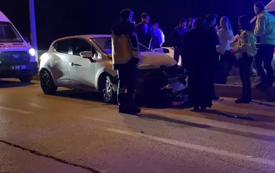 İnegöl'de Trafik Kazası: 1 Yaralı