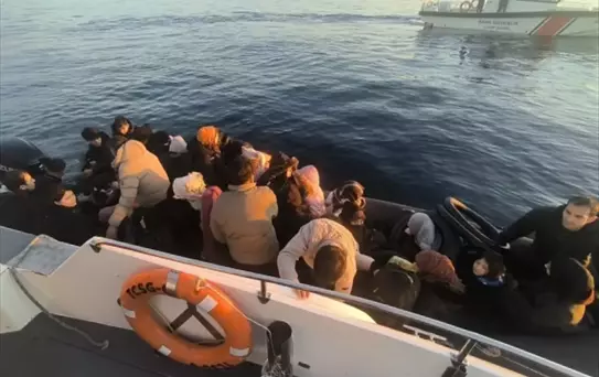 Çanakkale'de 37 Düzensiz Göçmen Yakalandı