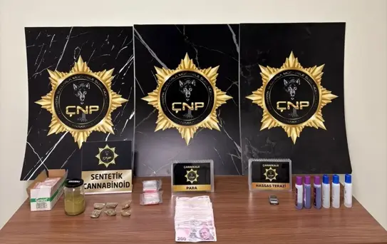 Çanakkale'de Uyuşturucu Operasyonu: 4 Tutuklama