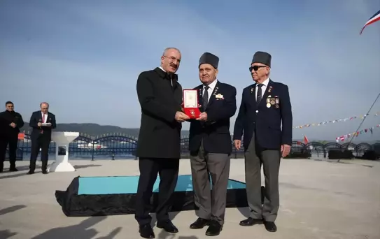 Çanakkale Deniz Zaferi'nin 111. yıl dönümü etkinlikleri Çimenlik Kalesi'ndeki törenle başladı