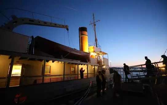Nusret Mayın Gemisi 111 yıl sonra aynı rotada seyre çıktı