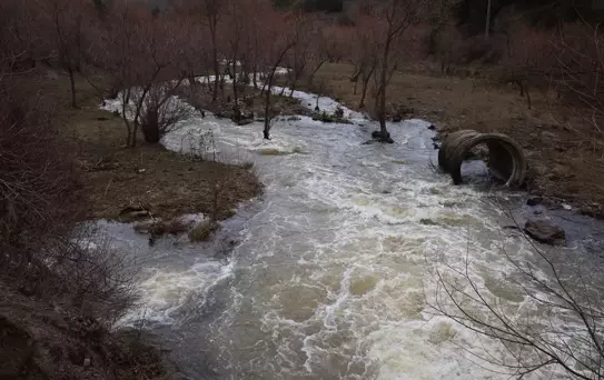 Güldürcek Barajı'nda Su Seviyesi Yükseldi