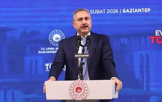 Çevre, Şehircilik ve İklim Değişikliği Bakanı Kurum, Gaziantep'te konuştu Açıklaması