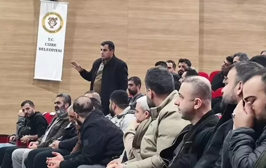 Cizre'de Fırıncılar Toplandı