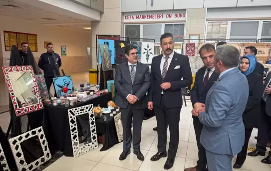 Çorlu'da Sosyal Market ve Sergi Açıldı