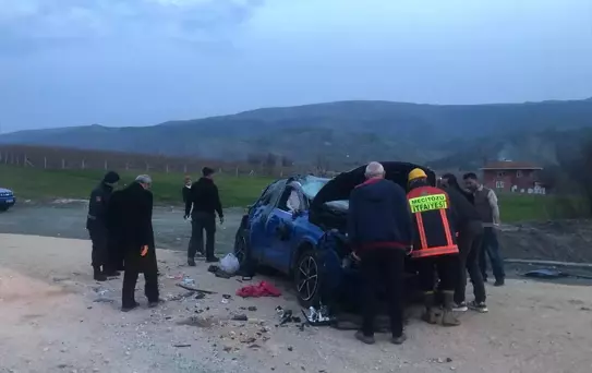 Çorum'da Cip Devrildi: 3 Yaralı