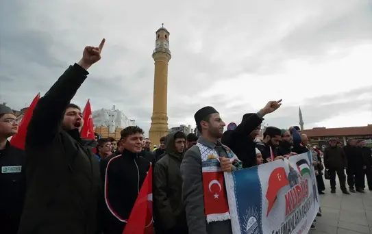 Çorum'da Mescid-i Aksa İçin Eylem