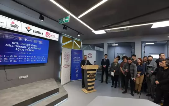 Hitit Üniversitesi'nde Milli Teknoloji Atölyesi Açıldı